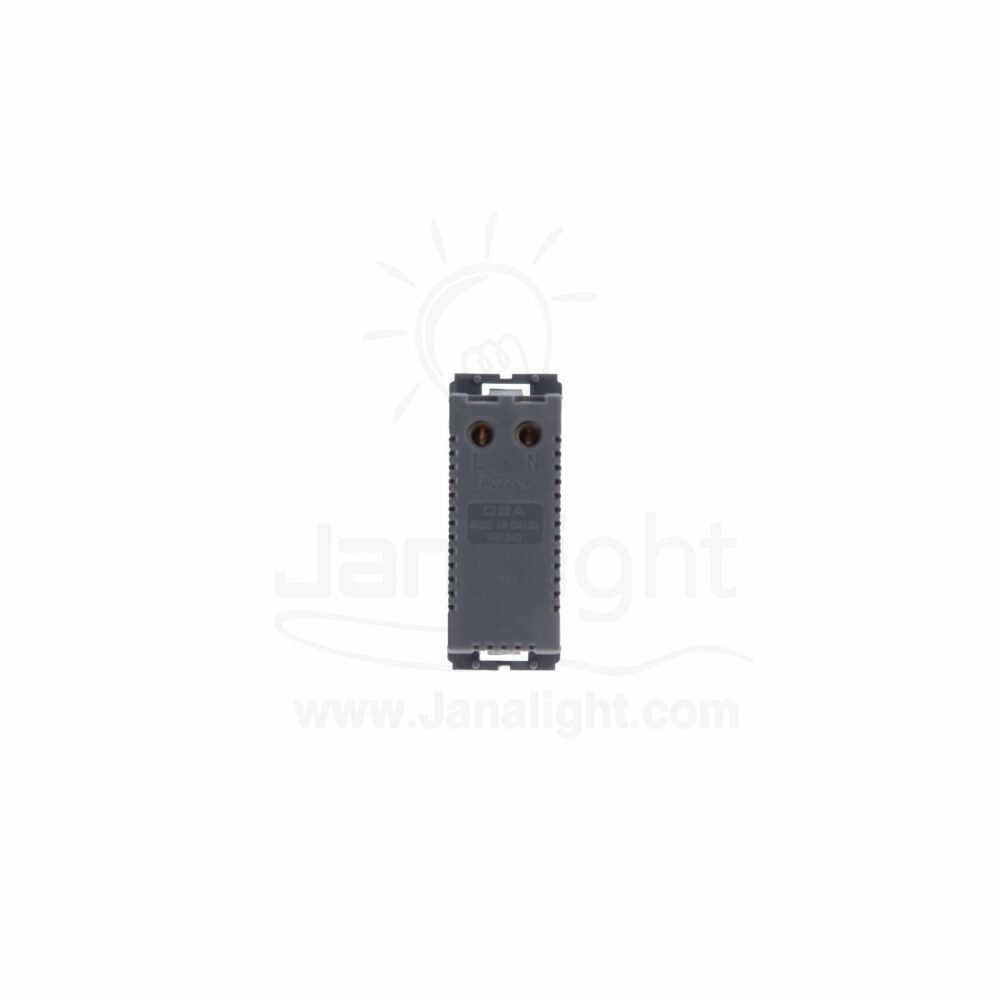 OSA مدخل USB مفرد بني3 osa trible usb socket dark brown